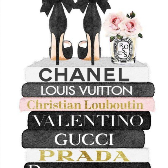 8x10 Lux Print Only: Unframed Fashion Art Print - Picture 2 of 2